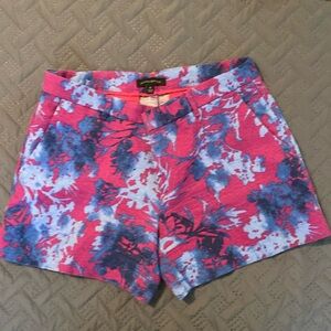 Banana Republic Painted Floral Shorts, sz8